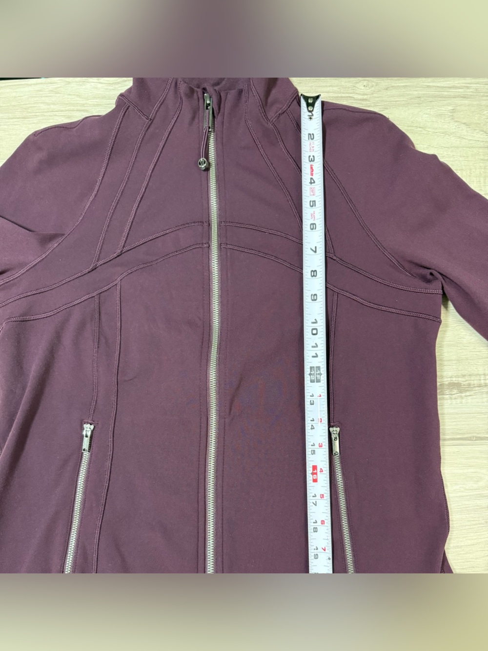 lululemon athletica Define Plum Full-Zip Track Jacket - Picture 8 of 10